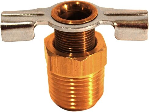 Milton s-614-4 1/4" Drain Cock, 2/cd in Saudi Arabia