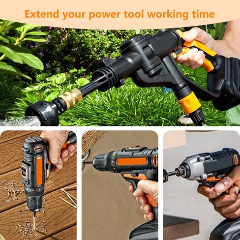 2 حزمة 6.0 أمبير WA3578 بديل لبطارية Worx 20 فولت متوافقة مع بطارية ليثيوم Worx 20 فولت WA3578 WA3525 WA3520 WA3575 WG151s WG155s WG251s WG540s WG890 WG891 WG255s WG545s أدوات كهربائية لاسلكية in Kuwait