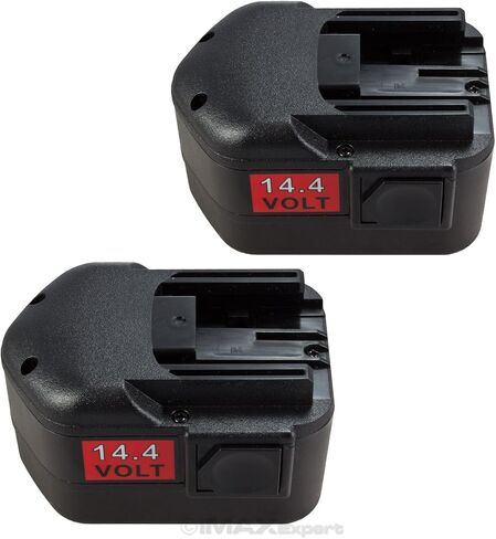 ExpertPower 2 x 14.4v 1500mAh NiCd Battery for Milwaukee 48-11-1000 48-11-1014 48-11-1024 in Saudi Arabia