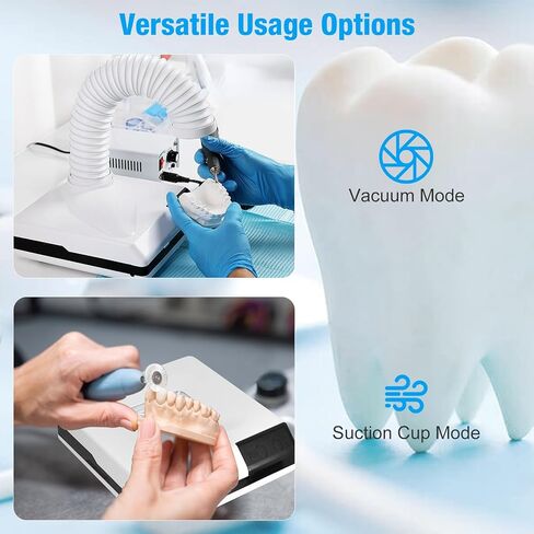 جهاز تجميع الغبار لتلميع سطح المكتب، وضع الشفط ووضع كوب الشفط، فلتر قابل لإعادة الاستخدام سهل التنظيف، نموذج لشفط الغبار مع مروحة ومصابيح LED، يمتص الغبار بقوة in Kuwait