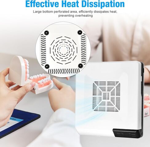 جهاز تجميع الغبار لتلميع سطح المكتب، وضع الشفط ووضع كوب الشفط، فلتر قابل لإعادة الاستخدام سهل التنظيف، نموذج لشفط الغبار مع مروحة ومصابيح LED، يمتص الغبار بقوة in Kuwait