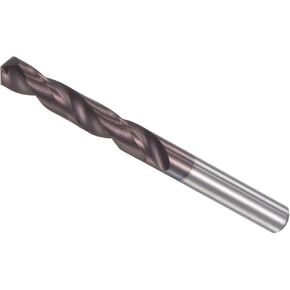 CoCud Solid Carbide Drill Bit, 2.8mm Diameter, AlTiSin Coated K45/P10 Tungsten Carbide Twist Drill Bits - (Applications: for Hardened Steel Stainless Steel Alloy), 1-Piece