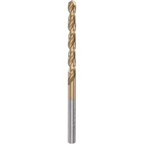 HARFINGTON Twist Drill Bit 3.8mm Titanium Coated (HSS-E) M42 High Speed Steel 8% Cobalt Straight Shank for Stainless Steel Aluminum Alloy Metal