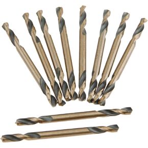 10 قطع 3.2 مم ثقب بت HSS مزدوج نهاية دوامة حفر بت تويست أدوات مجموعة in Kuwait