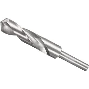 CoCud Reduced Shank Drill Bit, 16.5mm Cutting Edge 1/2" Shank, High Speed Steel 4241 Polished Twist Drill Bits - (Applications: for Aluminum Copper Wood Plastic)