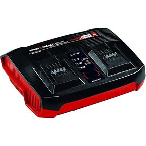 Einhell 4512090 Dualport Power X-Change 18-Volt 3-Amp Lithum-Ion Fast Port Battery Station, Dual Rapid Charger, Red in Kuwait