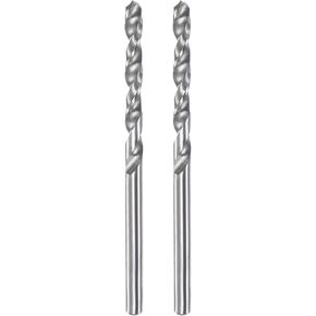 HARFINGTON 2pcs Solid Carbide Drill Bits 2.3mm C3/K10 Tungsten Carbide Precision Mini Micro Straight Shank Twist Drill Bit for Stainless Steel Metal Plastic Wood