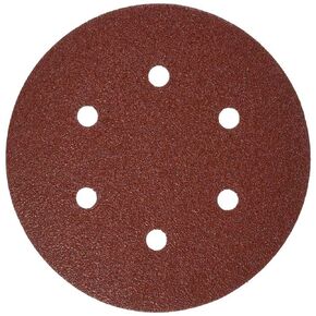 6" 6 Holes Assorted, Hook and Loop Sanding Disc 50 Piece in Kuwait