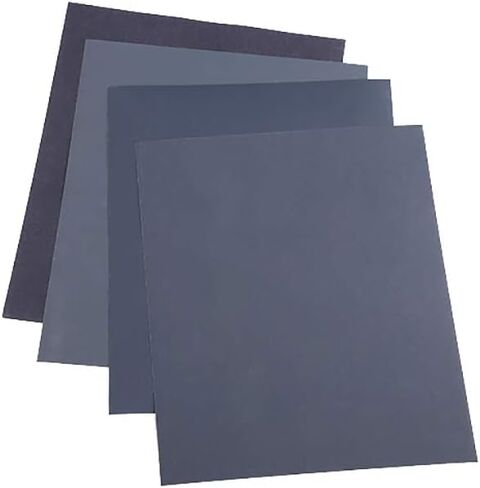 UUYYEO 9 قطع من ورق الصنفرة المختلط الرطب والجاف، ورق الصنفرة المقاوم للماء in Kuwait