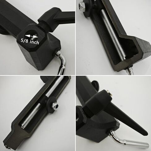 قاعدة حامل أدوات المخرطة بقطر فتحة 5/8 بوصة، أدوات مخرطة خشبية من الفولاذ المقاوم للصدأ مقاس 6 بوصة، مسند بعمود 5/8 بوصة، أدوات تحول الخشب للمخرطة in Kuwait