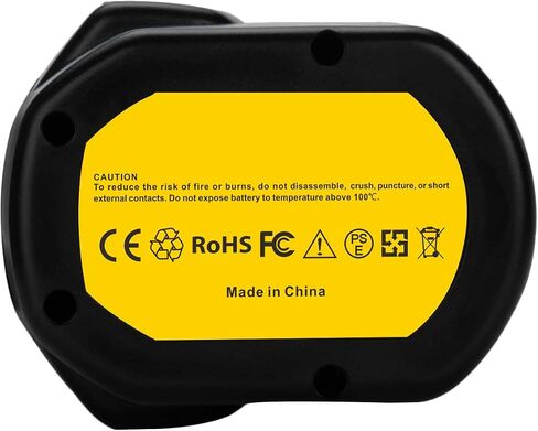 بطارية Joiry Ni-MH 12V 3.5Ah متوافقة مع Ridgid 130252002، 130254001، 200901013، 200901010، R82015 R820011 R82233 R82001 R8408 R829 AEG B1214G B1215R B1220R in Kuwait