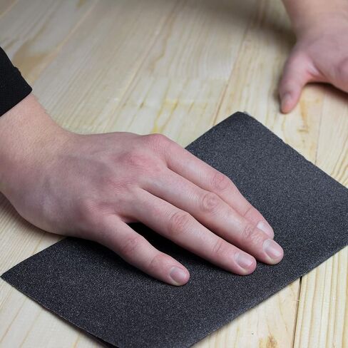 uxcell 25pcs 5000 and 8000 Grits Wet Dry Waterproof Sandpaper Assortment 9-inch X 11-inch Abrasive Paper Sheets for Wood Furniture Metal Polishing in Saudi Arabia