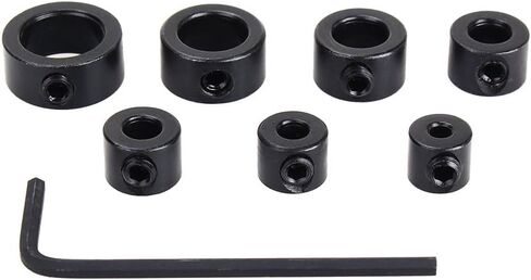 محدد موقع مثقاب الخشب 8 قطع/مجموعة 3 ‑ 12 ملم محدد موقع عمق مثقاب الياقات وقف الموضع مع مفتاح ربط سداسي in Kuwait