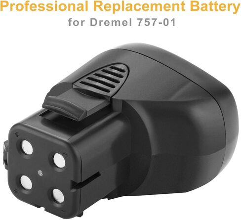 Shentec 2-Pack 3.5Ah 7.2V بطارية بديلة عالية السعة متوافقة مع Dremel 757-01 Dremel 7700-01 Dremel 7700-02، Ni-MH (غير مناسبة لـ Dremel MultiPro 7700 Type 1، 770T2 و73000) in Kuwait