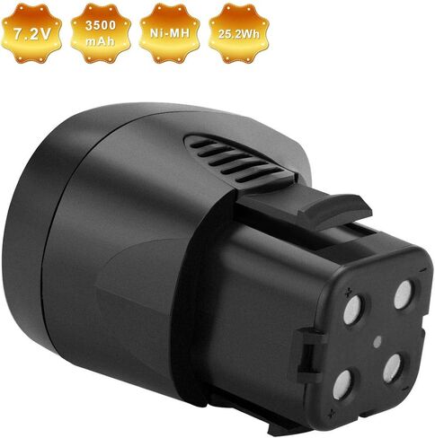 Shentec 2-Pack 3.5Ah 7.2V بطارية بديلة عالية السعة متوافقة مع Dremel 757-01 Dremel 7700-01 Dremel 7700-02، Ni-MH (غير مناسبة لـ Dremel MultiPro 7700 Type 1، 770T2 و73000) in Kuwait