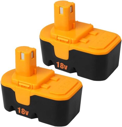 فانون 2 حزمة 18 فولت 4.8Ah Ni-Mh P100 لاستبدال بطارية Ryobi 18 فولت P101 130224028 130224007 ABP1801 ABP1803 in Saudi Arabia