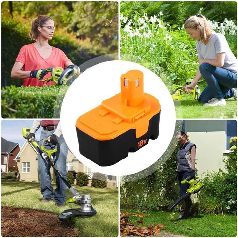 فانون 2 حزمة 18 فولت 4.8Ah Ni-Mh P100 لاستبدال بطارية Ryobi 18 فولت P101 130224028 130224007 ABP1801 ABP1803 in Saudi Arabia