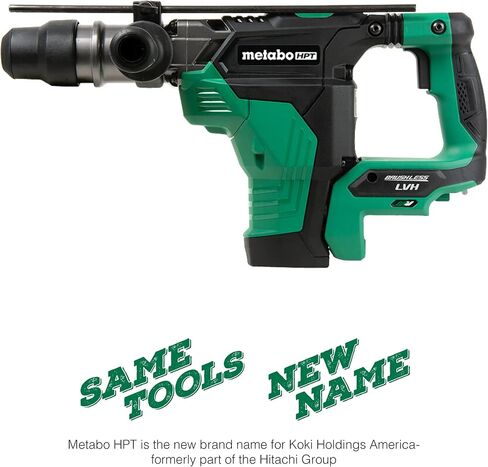Metabo HPT 36V MultiVolt™ Cordless Rotary Hammer | 1-9/16-Inch SDS Max | Tool Only - No Battery | DH36DMAQ2 in Saudi Arabia