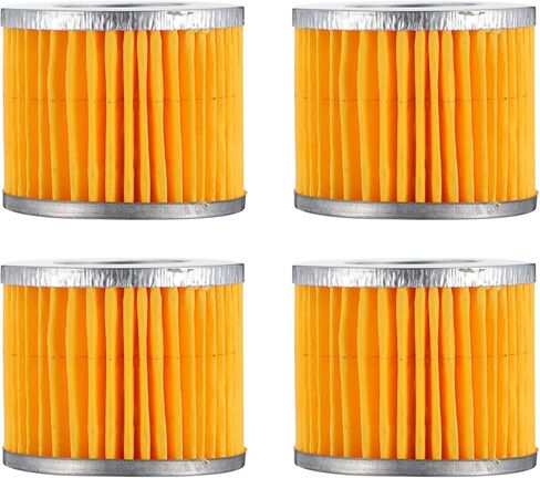 4 قطع من عناصر فلتر ضاغط الهواء من DOITOOL، عناصر فلتر ورقية لضاغط الهواء، عنصر فلتر بديل لضاغط الهواء in Kuwait