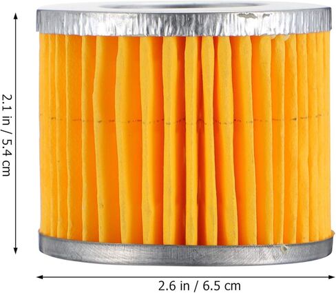 4 قطع من عناصر فلتر ضاغط الهواء من DOITOOL، عناصر فلتر ورقية لضاغط الهواء، عنصر فلتر بديل لضاغط الهواء in Kuwait