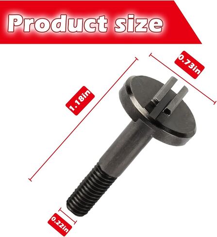Follde 06-75-0025 Blade Backing Pad Screw Replacement for Milwaukee 2626-20 M18 Multi-Tool (Set of 1) in Saudi Arabia