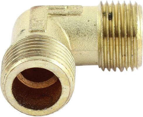uxcell Air Compressor 3/8 BSP M/M Thread 90 Degree Joint Connector in Saudi Arabia