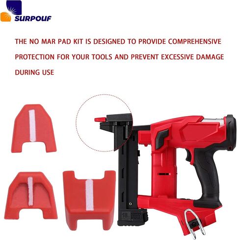 42-38-0017 No-Mar Pad Kit Set Of 3 Fits For Milwaukee M18 Model Parts Number 2746-20 18ga Nailer in Saudi Arabia