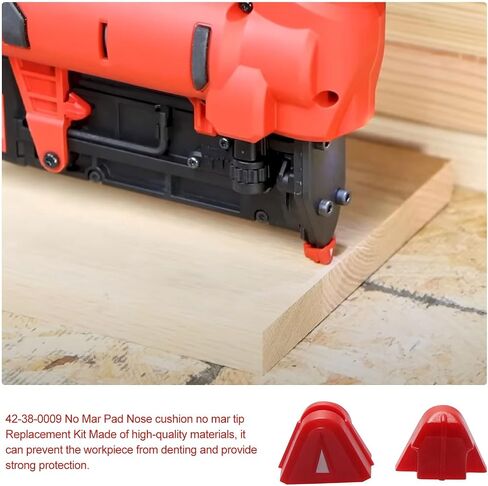42-38-0009 No Mar Pad Nose cushion no mar tip Replacement Kit Fits for Milwaukee 2540-20 M12 12V 23 Gauge Compact Cordless Pin Nailer, Set of 8 in Saudi Arabia