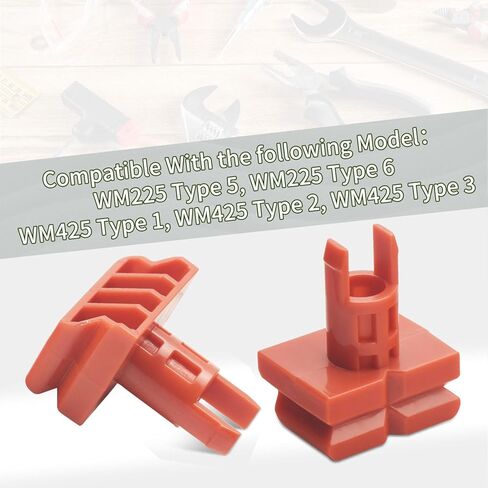 مقبض دوار 79-010-4 لجميع موديلات وورك ميت متوافق مع بلاك ديكر 807530-02 WM225 WM425 MM003 WM535 WM536 تناسب 79-028 79-032 242441-00، 80753002، 2 4244411 00 (عبوة من 12 قطعة) in Kuwait