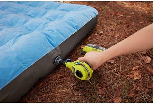 RYOBI 18-Volt ONE+ Lithium-Ion Cordless High Volume Power Inflator P738 Kit with 1.3 Ah Battery and 18-Volt Charger in Saudi Arabia
