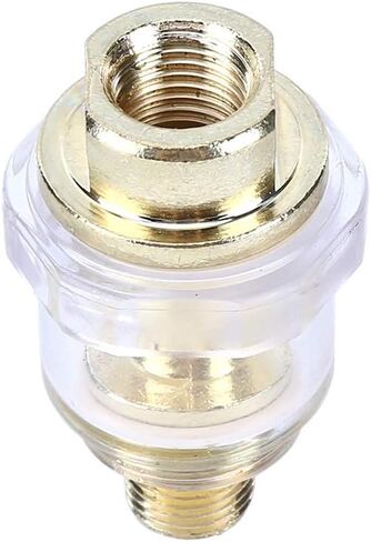 1/4" BSP Mini Oiler Lubricator Automatic in-line Air Tool Oiler for Pneumatic Tool & Air Compressor Pipe in Saudi Arabia