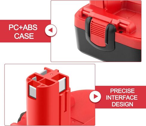 ADVTRONICS 2 حزمة 18V 3.5Ah بطارية بديلة متوافقة مع بوش BAT181 BAT025 BAT026 BAT160 BAT180 BAT189 PSR 18 VE-2 GSR VE-2 GSB 18 VE-2 13618 22618 23618 1644K 1662B 3860CK (Ni-MH) in Saudi Arabia