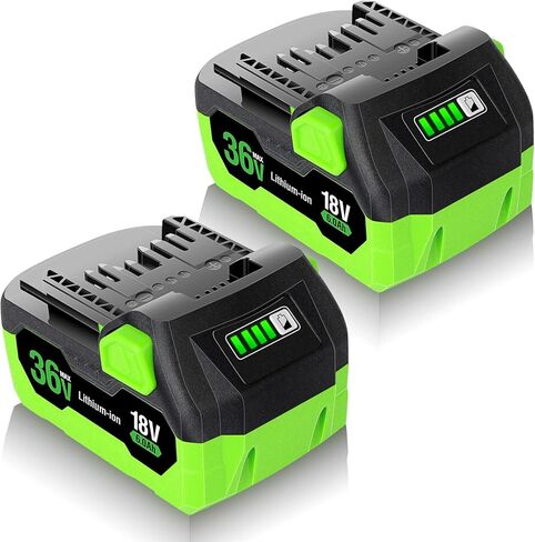 بطارية بديلة POWITEC 2PACK 6.0Ah 36V/18V لبطارية Metabo HPT MultiVolt 372121M 371751M BSL36A18 BSL36B18 بطارية ليثيوم أيون أداة لاسلكية in Kuwait