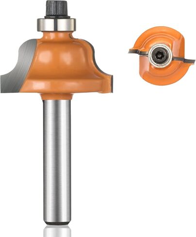 لقم توجيه Ogee Roman Toolant لتشكيل الحواف، ساق 1/4 بوصة قطر 5/16 بوصة، قاطعة طحن ذات أطراف كربيد للأعمال الخشبية in Saudi Arabia
