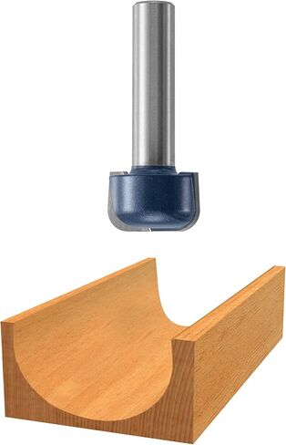 BOSCH 84310M 1/4 In. x 1-1/8 In. Carbide Tipped Dish Carving Bit in Saudi Arabia