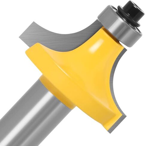 WSOOX 7 قطعة مجموعة لقم التوجيه الدائرية 1/2 عرقوب C3 كربيد نصف قطر حواف مستديرة لقمة التوجيه في: 1/8 بوصة، 3/16 بوصة، 1/4 بوصة، 5/16 بوصة، 3/8 بوصة، 7/16 بوصة، 1/2". in Kuwait