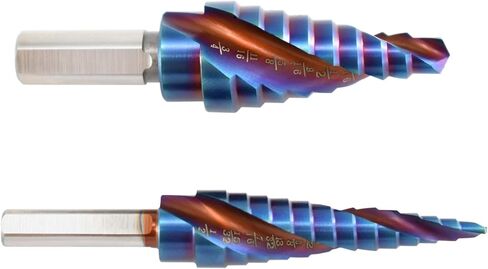 Astro Pneumatic Tool Astro Tools 9442 Blue Steel 2pc Max-Duty Step Drill Set in Saudi Arabia