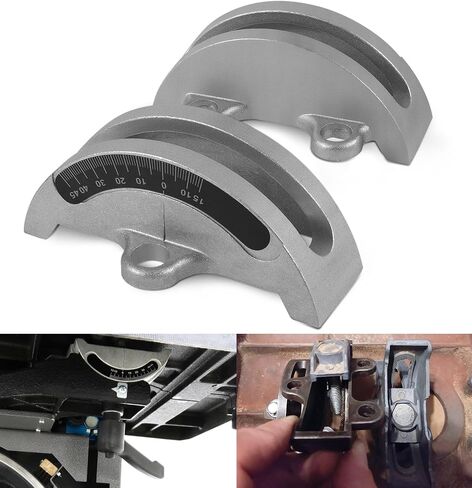 2PCS for Jet 14" Bandsaw Trunnions w/scale, also Fit for Most 14" Band Saws Delta Rockwell Grizzly & More Bandsaws Replacement part 426-02-0-950-0002, 426-02-395-0005, LBS-60, JWBS-14 100042 in Saudi Arabia