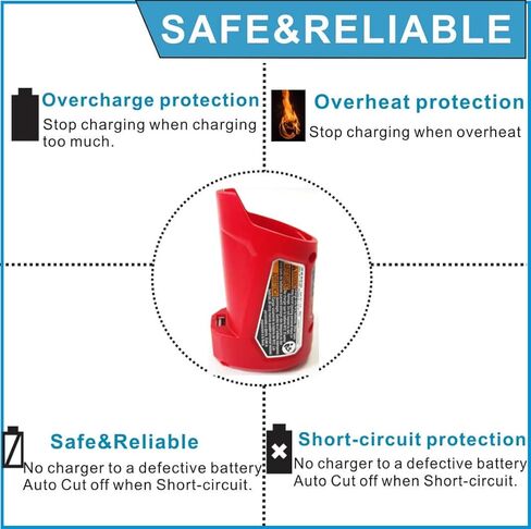 LALAFO Replacement Milwaukee 49-24-2310 M12 USB Power Source, compatible with all Milwaukee 12V M12 heated gear.for Lithium-ion battery 48-11-2420 48-11-2411,etc in Kuwait