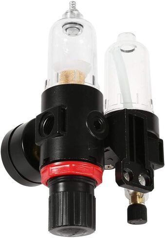 ويهوفي منظم ضغط فلتر الهواء، اداة تعمل بالهواء المضغوط ان بي تي مقاس 1/4 انش مع مقياس ضغط AFC2000 in Kuwait