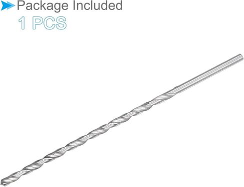CoCud Extra Long Twist Drill Bit, 7mm Drill Diameter 250mm Total Length, High Speed Steel Twist Drill Bit - (Applications: for Copper Metal Woodwork) in Saudi Arabia