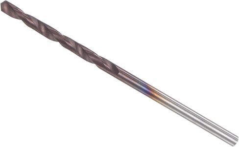 CoCud Solid Carbide Drill Bit, 2.8mm Diameter, AlTiSin Coated K45/P10 Tungsten Carbide Twist Drill Bits - (Applications: for Hardened Steel Stainless Steel Alloy), 1-Piece in Saudi Arabia