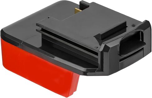 1 قطعة محول متوافق مع ميلووكي M18 بطارية ليثيوم حمراء لكابل بورتر 18 فولت الطراز القديم (وليس 20 فولت) أدوات-محول فقط in Kuwait