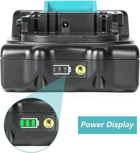 بطارية ليثيوم أيون قابلة لإعادة الشحن بحد أقصى 18 فولت من أبيدن، بطارية طويلة العمر 2.0 أمبير في الساعة لمنفاخ أوراق الشجر اللاسلكي، مفتاح ربط تأثير لاسلكي in Kuwait