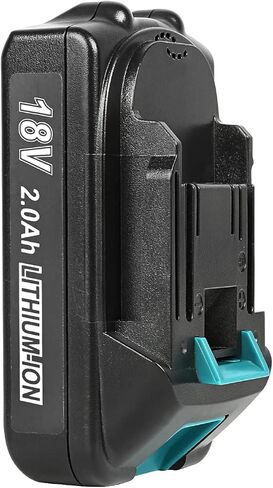 بطارية ليثيوم أيون قابلة لإعادة الشحن بحد أقصى 18 فولت من أبيدن، بطارية طويلة العمر 2.0 أمبير في الساعة لمنفاخ أوراق الشجر اللاسلكي، مفتاح ربط تأثير لاسلكي in Kuwait