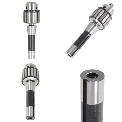 R8-B18 Super Heavy Duty Drill Chuck, 1/8" - 5/8" Triple Grip Drill Chuck Press Chuck with K32 Key Fit for Lathe and CNC Machines in Saudi Arabia
