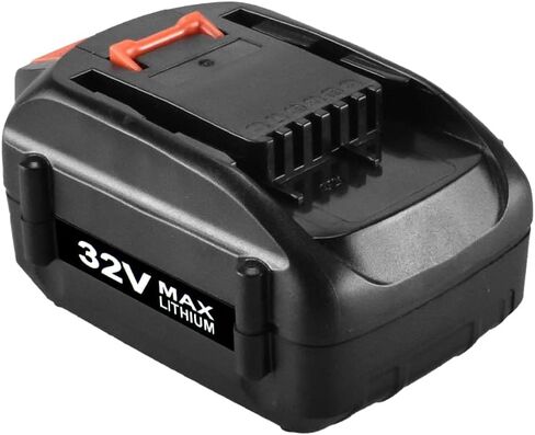 Hogardsujia 32 فولت 3000 مللي أمبير WA3537 بطارية ليثيوم أيون بديلة لأدوات Worx 32 فولت WG175.1 WG275 WG575.1 WG924.4 in Kuwait