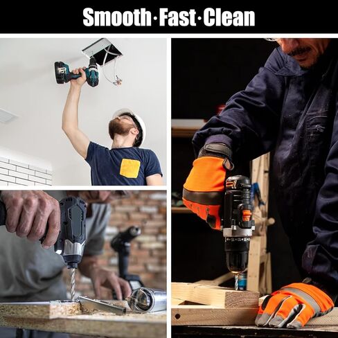 Extra Long Drill Bit Set, 5Pcs 150mm~160mm High Speed Steel Straight Shank Tool Wood Drill Bits Set 2-5 mm in Kuwait