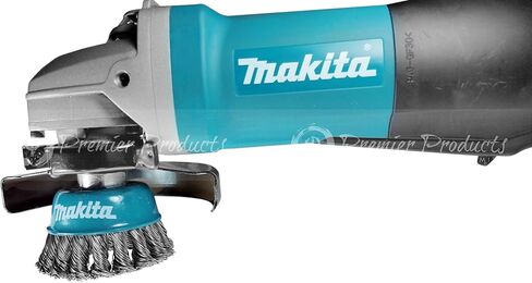 ماكيتا 1 قطعة - فرشاة كأس سلكية معقودة 3 بوصة للمطاحن - تكييف شديد التحمل للمعادن - 3 بوصة × 5/8 بوصة | 11 UNC in Kuwait