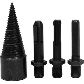 JNDO مثقاب الخشب الفاصل الثقيلة 32 مللي متر مثقاب الخشب الحطب مع عرقوب عرافة قابلة للإزالة + مقبض مربع + مقبض مطرقة مستديرة in Kuwait